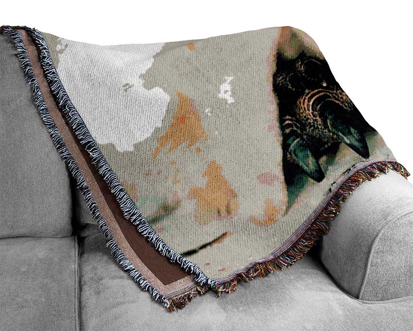 Penguin Love Woven Blanket