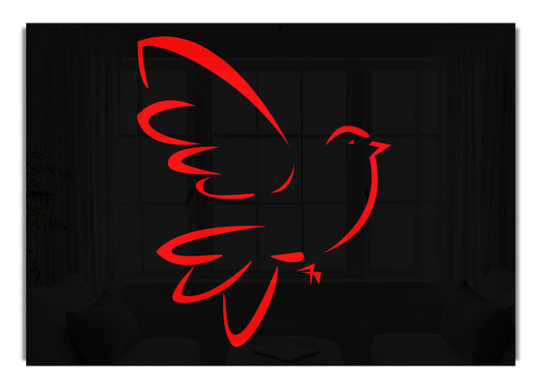 roter Vogel