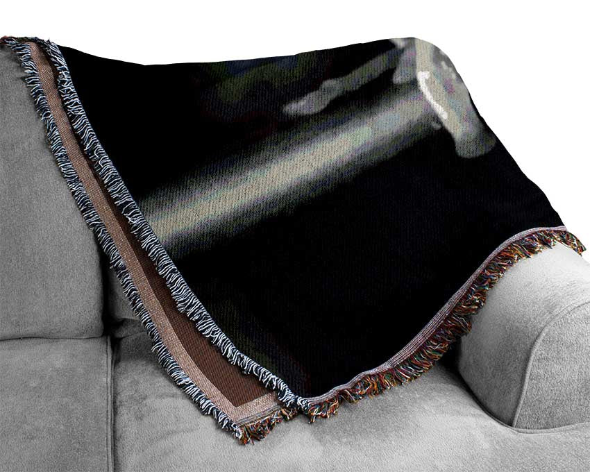 Red Eyed Frog Woven Blanket