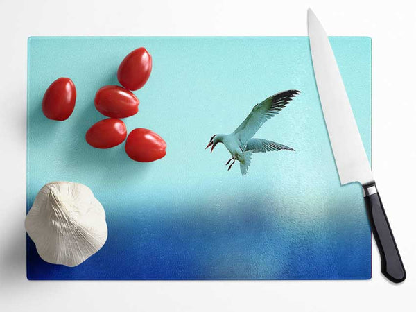 Seagull Glass Chopping Board