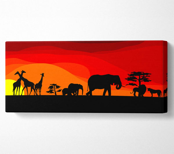 Sonnenuntergangssafari