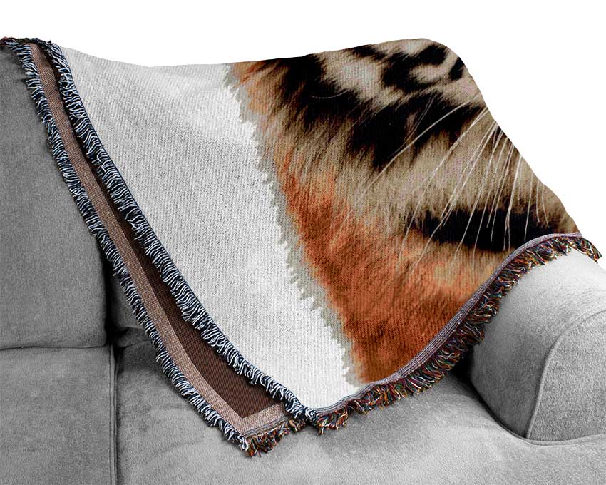 Tiger Stare Woven Blanket
