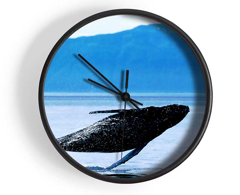 Whale Of A Time Clock - Wallart-Direct UK