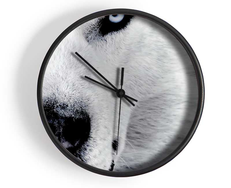 Wolf Eyes Clock - Wallart-Direct UK