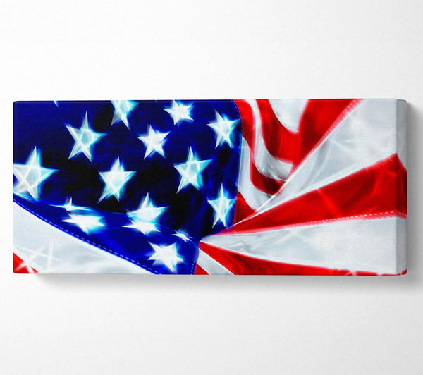 Amerikanische Stars and Stripes
