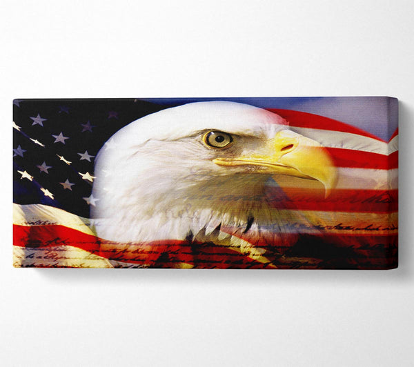 Amerikanische Adlerflagge