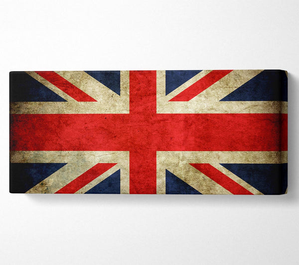 Britische Grunge-Flagge