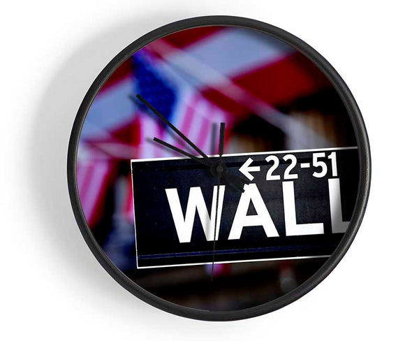 Wall Street American Clock - Wallart-Direct UK