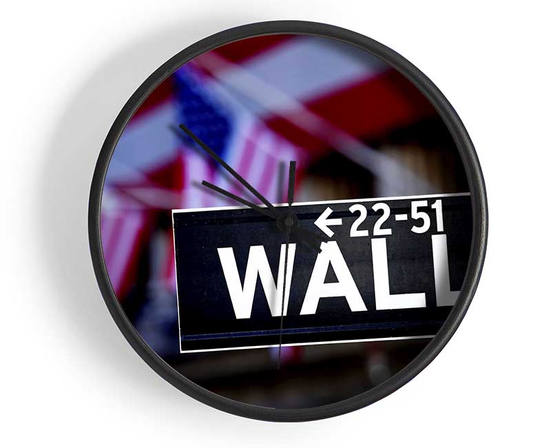 Wall Street American Clock - Wallart-Direct UK