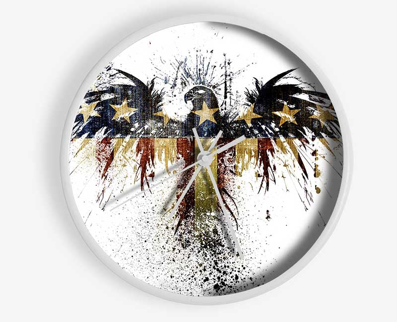 American Eagle 2 Clock - Wallart-Direct UK