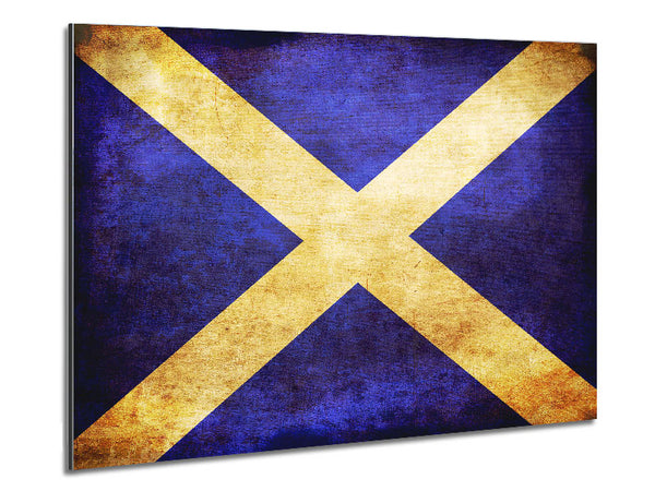 Scottish Grunge Flag