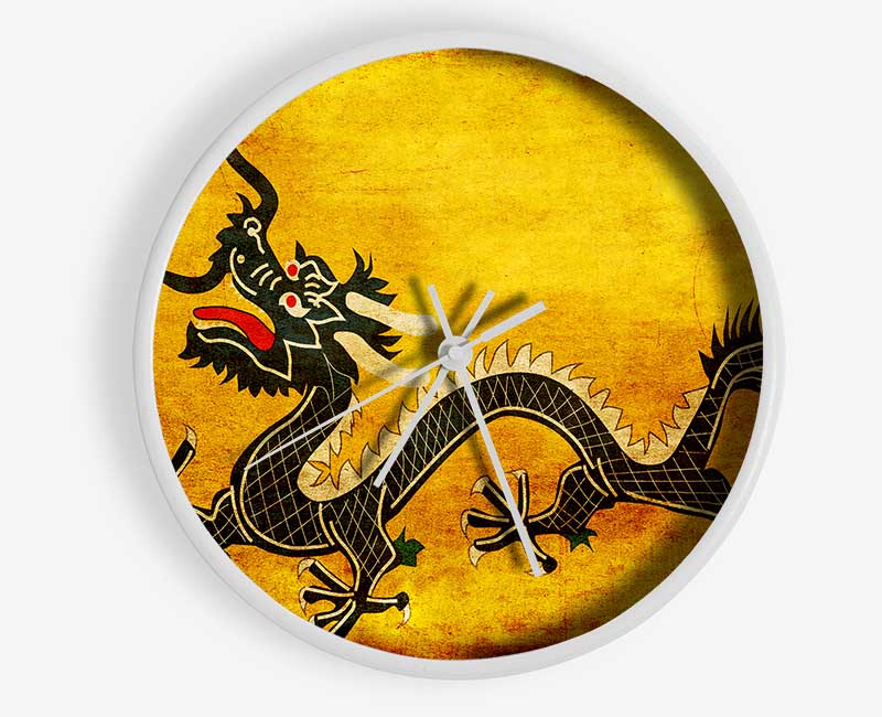 Manchu Dragon Ming Dynasty Clock - Wallart-Direct UK