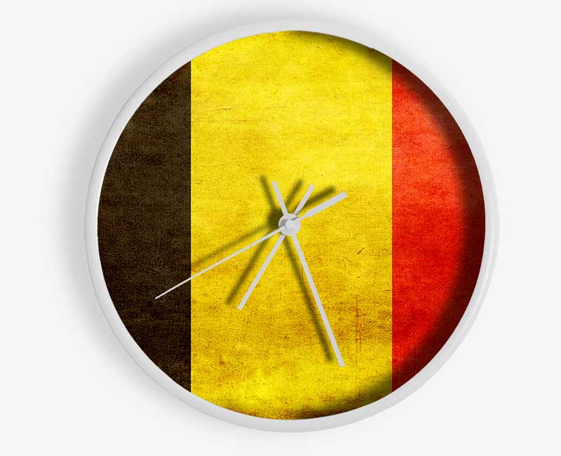 Belgium Clock - Wallart-Direct UK