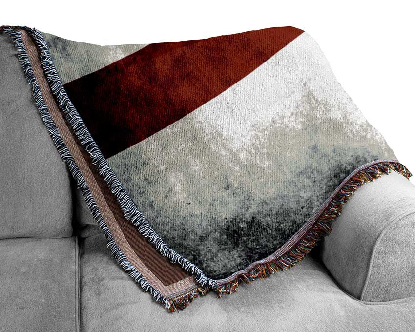 St George Flag England Woven Blanket