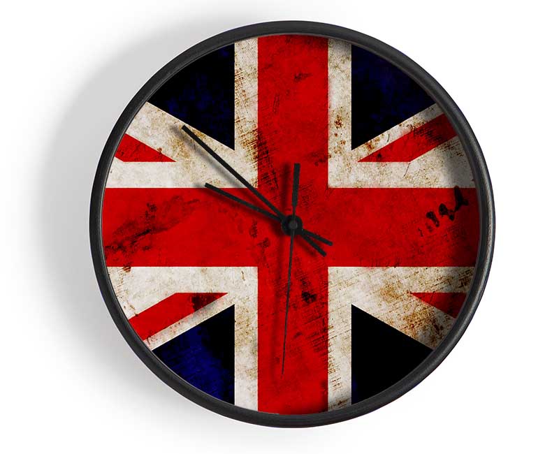 Uk Grunge Clock - Wallart-Direct UK