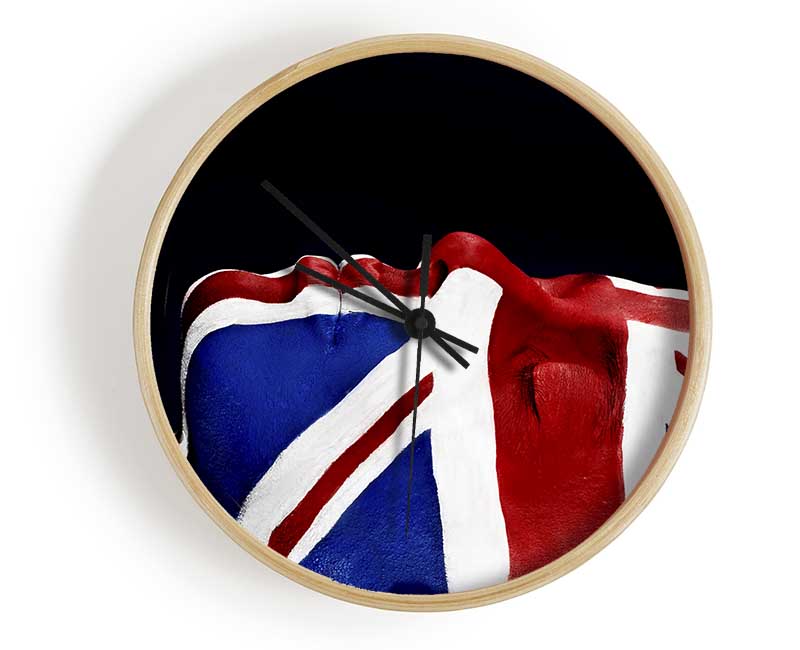 Face Of Britain Clock - Wallart-Direct UK