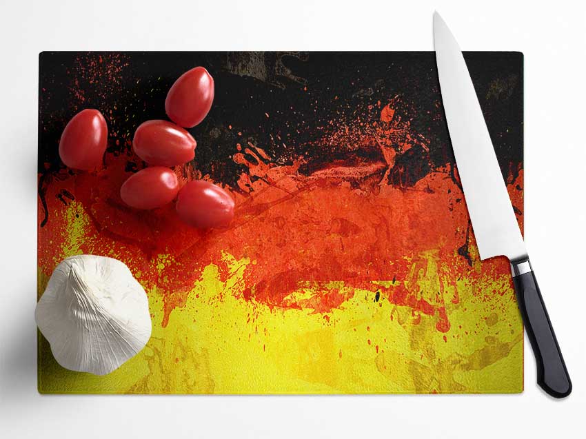 Germany Colours Glass Chopping Board