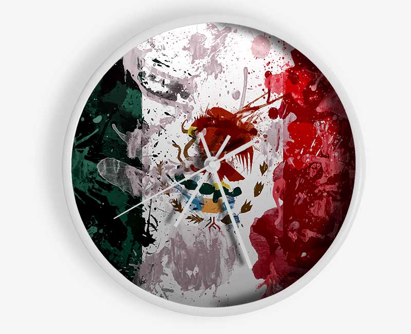 Italian Colours Clock - Wallart-Direct UK