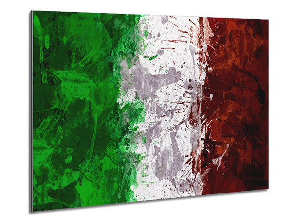 Grunge Flagge von Italien