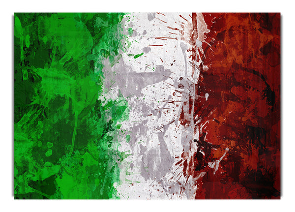 Grunge Flag Of Italy