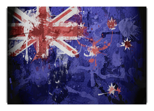 New Zealand Flag Grunge