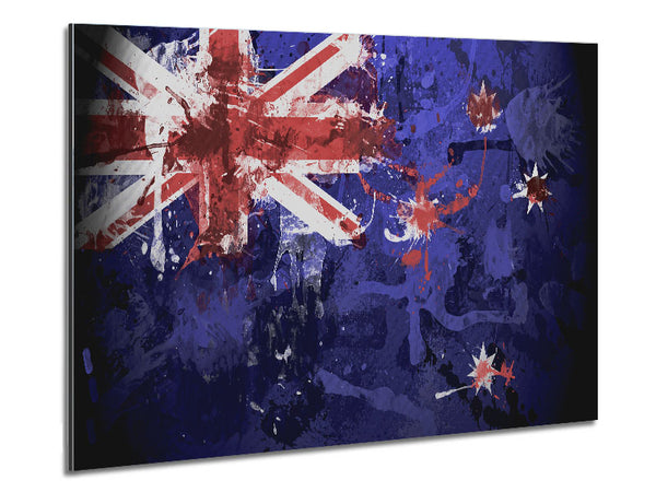 New Zealand Flag Grunge