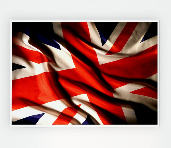 British Flag Print Poster Wall Art