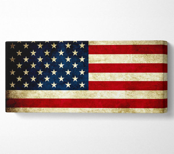 Grunge Flag Of America