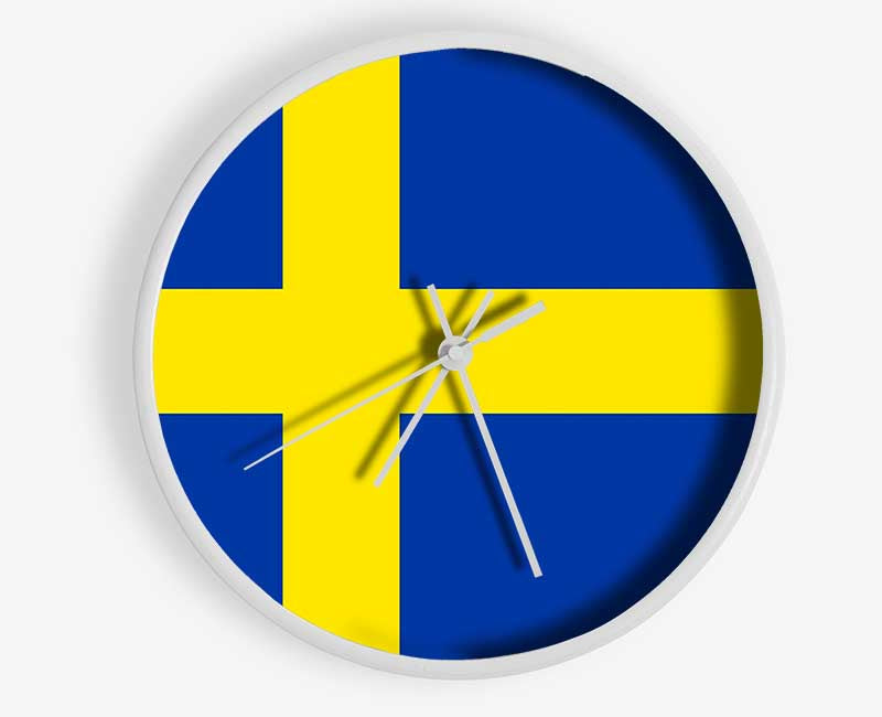 Sweden 1 Clock - Wallart-Direct UK