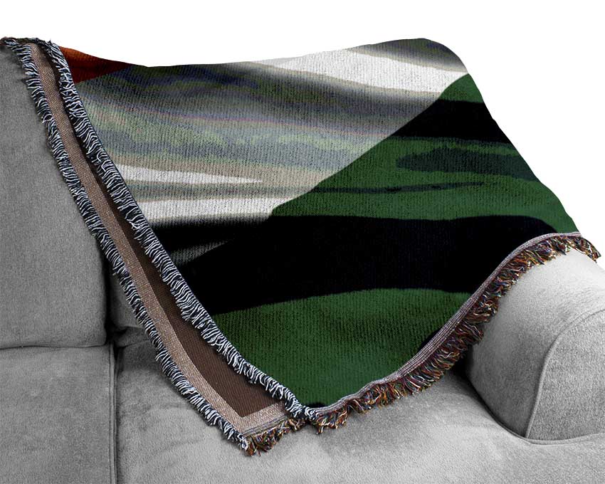 Indian Flag Woven Blanket