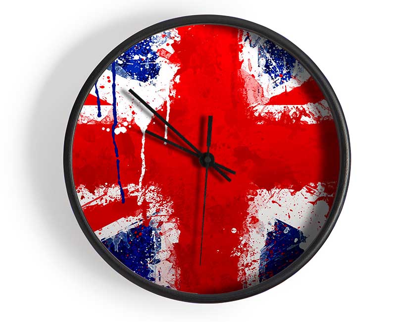Uk Flag Clock - Wallart-Direct UK