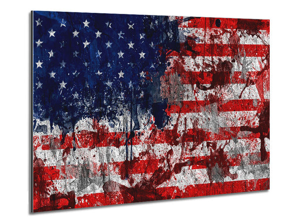 Usa American Flag Grunge