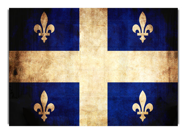 Flagge von Kanada und Quebec