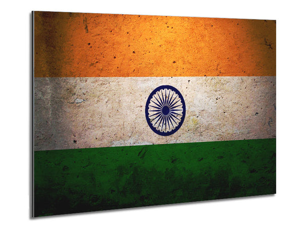 Indian Grunge Flag