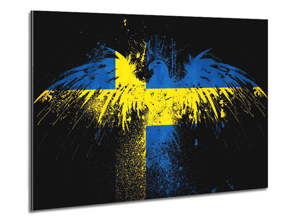 Swedish Flag Eagle