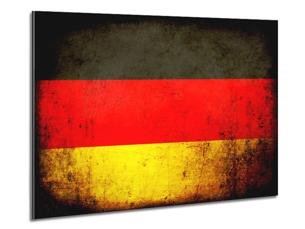 Deutschland Flagge Grunge