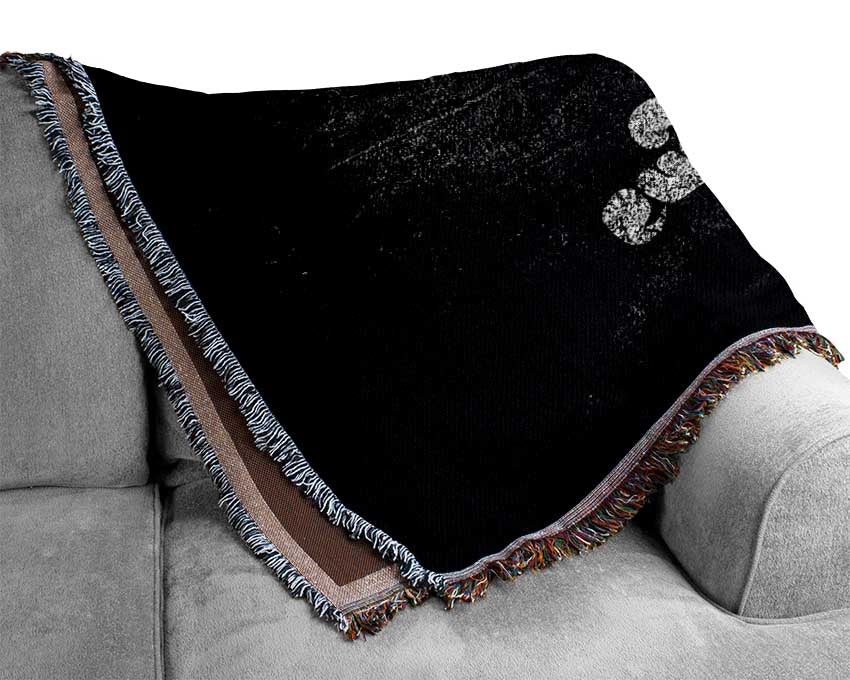 Skull And Crossbone Woven Blanket