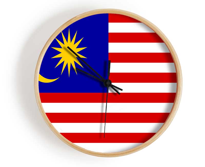 Malaysia Clock - Wallart-Direct UK
