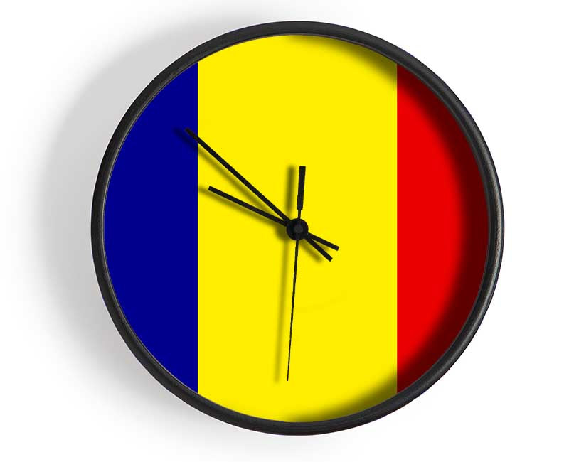 Romania Clock - Wallart-Direct UK