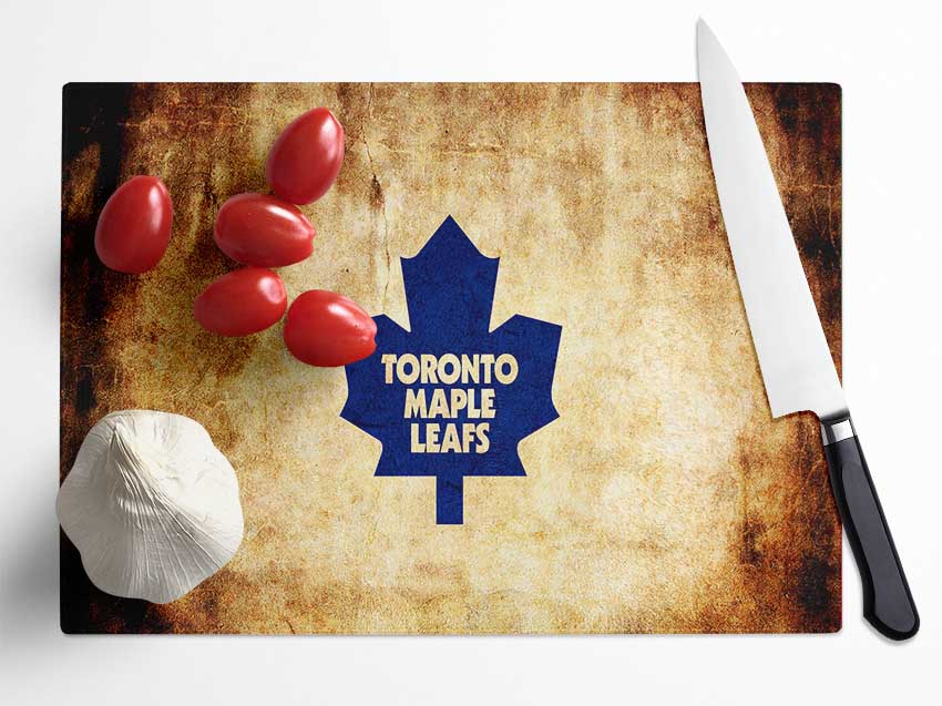 Canada Toronto Maple Leaf Glass Chopping Board