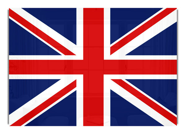 Britische gerade Flagge