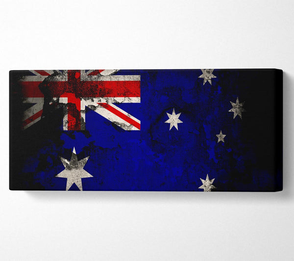 Australische Flagge Grunge