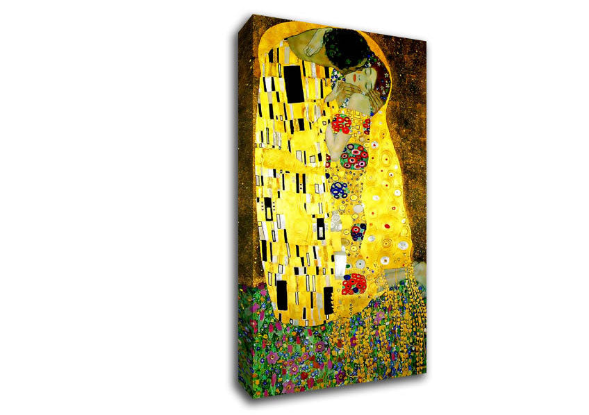 Picture of Klimt Kiss Wide Canvas Wall Art