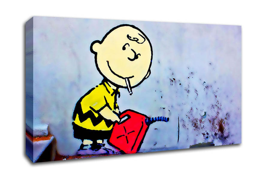 Picture of Bad Boy Charlie Wide Canvas Wall Art