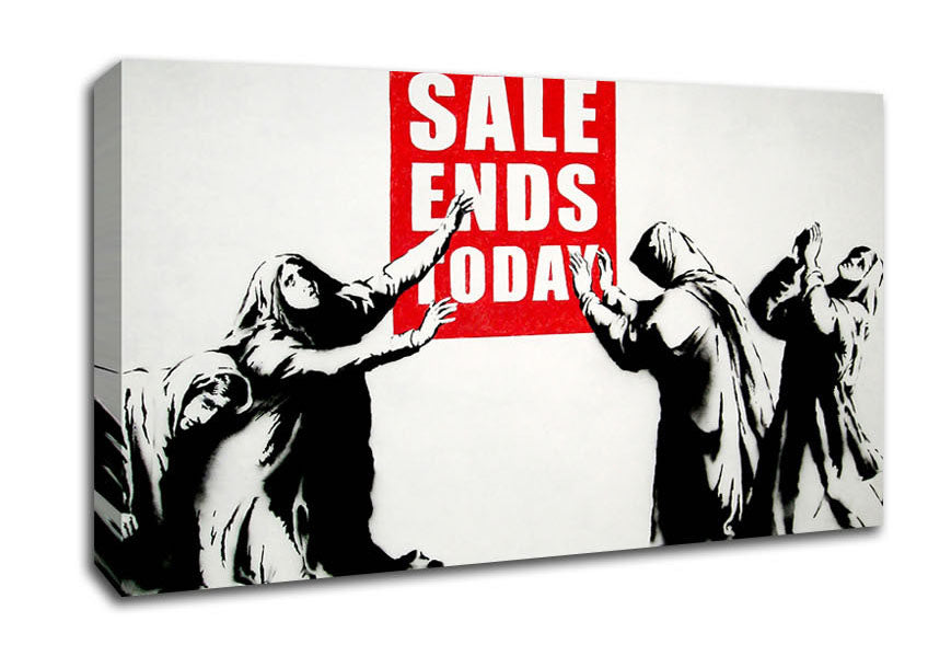 Picture of Homage To The Sales Wide Canvas Wall Art