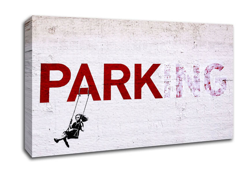 Picture of Park Or Parking Wide Canvas Wall Art