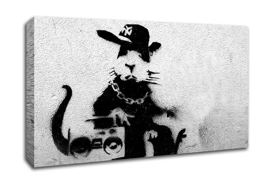 Picture of Rap Rat Wide Canvas Wall Art