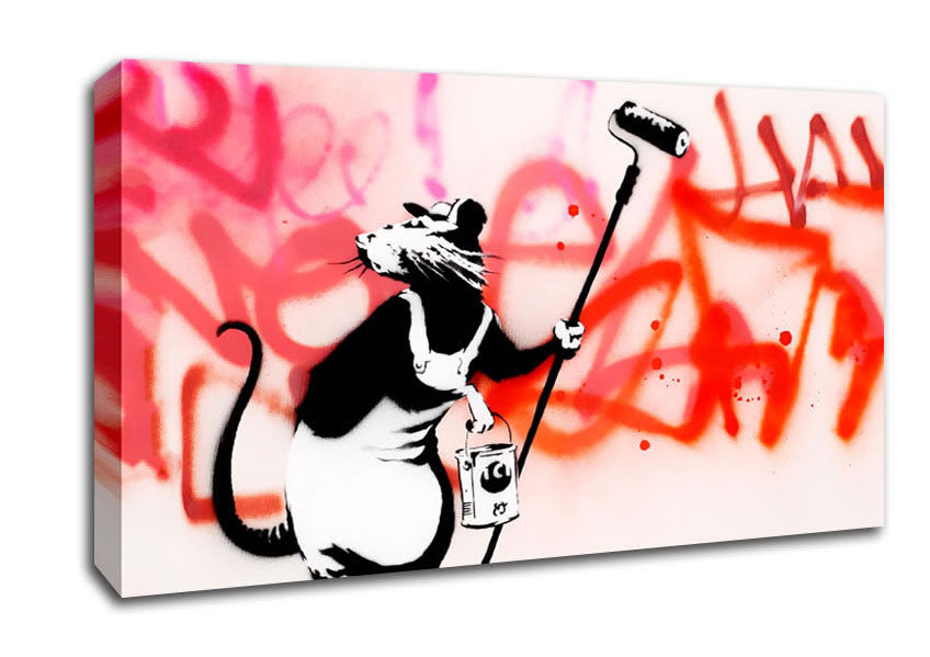 Picture of Rat Decorator Wide Canvas Wall Art
