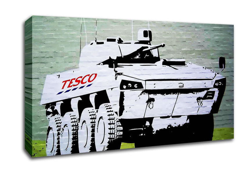 Picture of Tesco Army Wide Canvas Wall Art