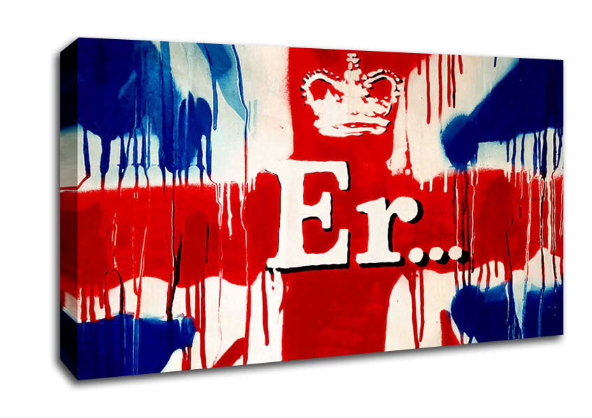 Picture of Er Flag Wide Canvas Wall Art